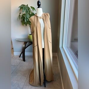 Full length hooded cape